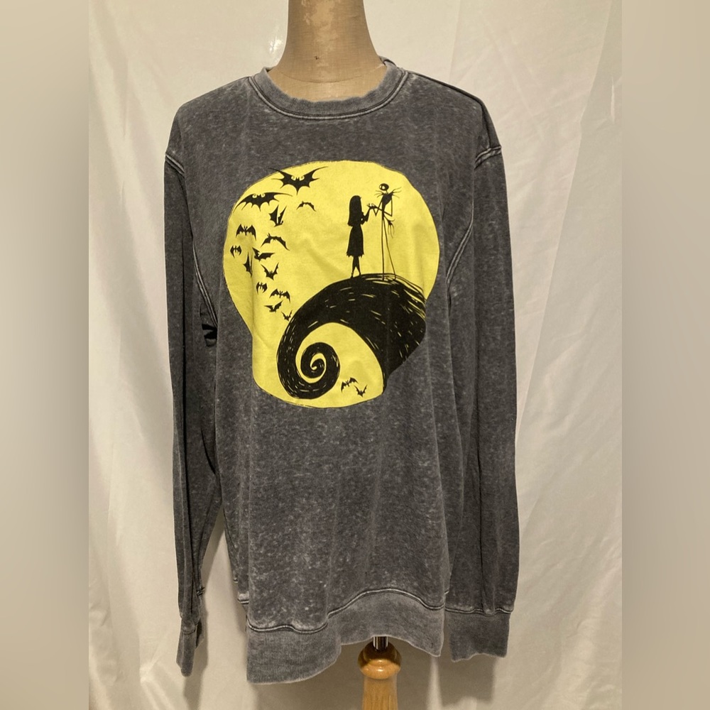 The Nightmare Before Christmas scoop neck sweater L